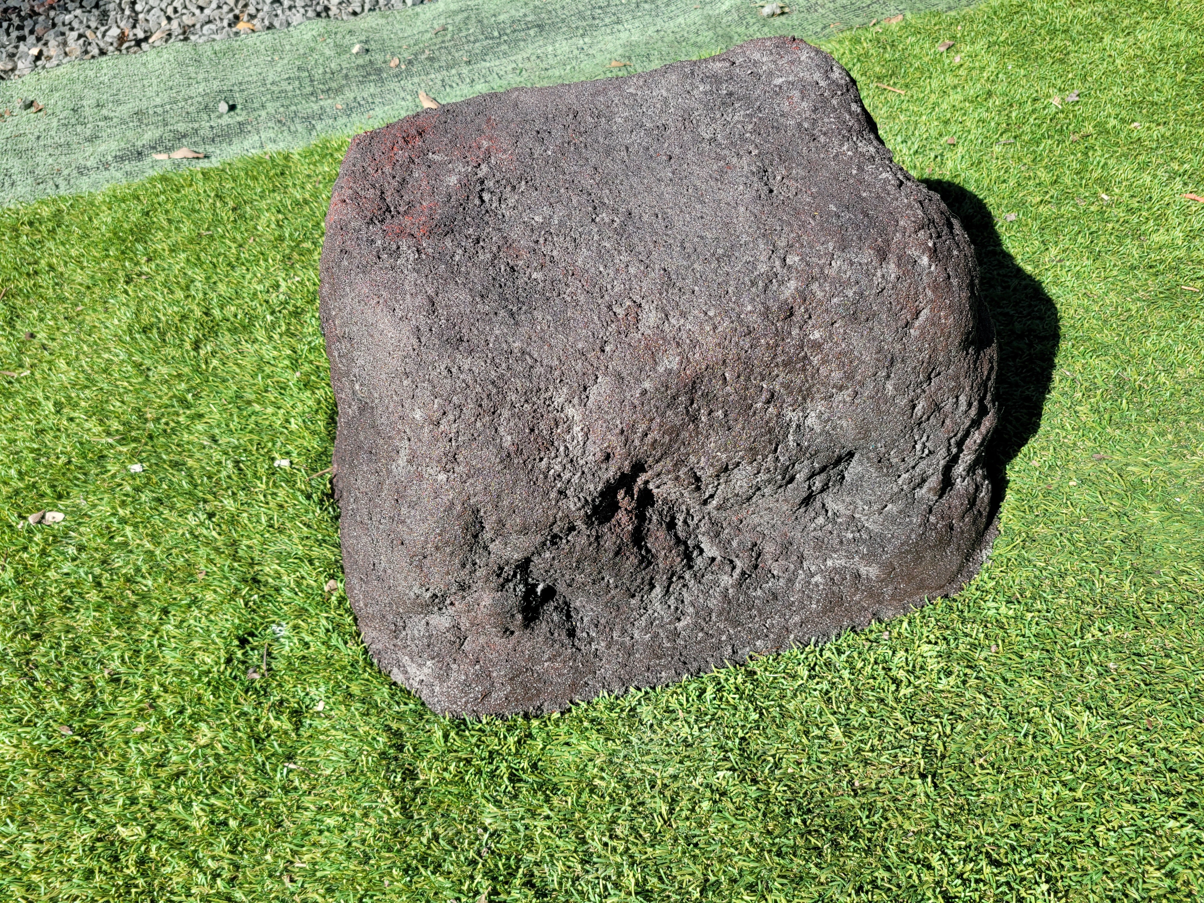 Memorial Rock Urn 1873 Large Double Charcoal/ Black