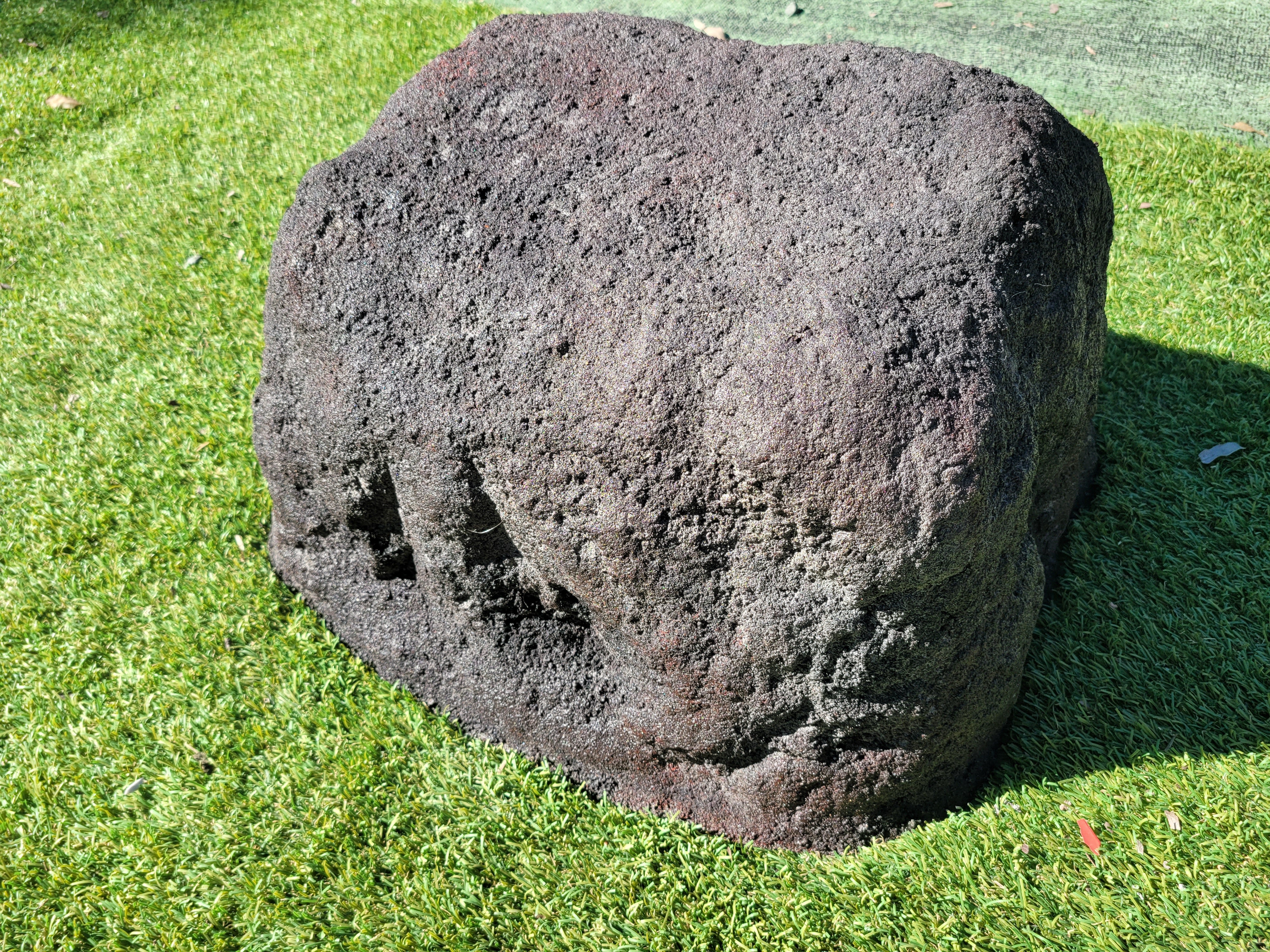 Memorial Rock Urn 1874 Large Double Charcoal/ Black