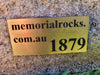 Memorial Rock Urn 1879 Large Double Natural Riversand