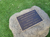 Memorial Rock Urn 1901  Large Natural Riversand