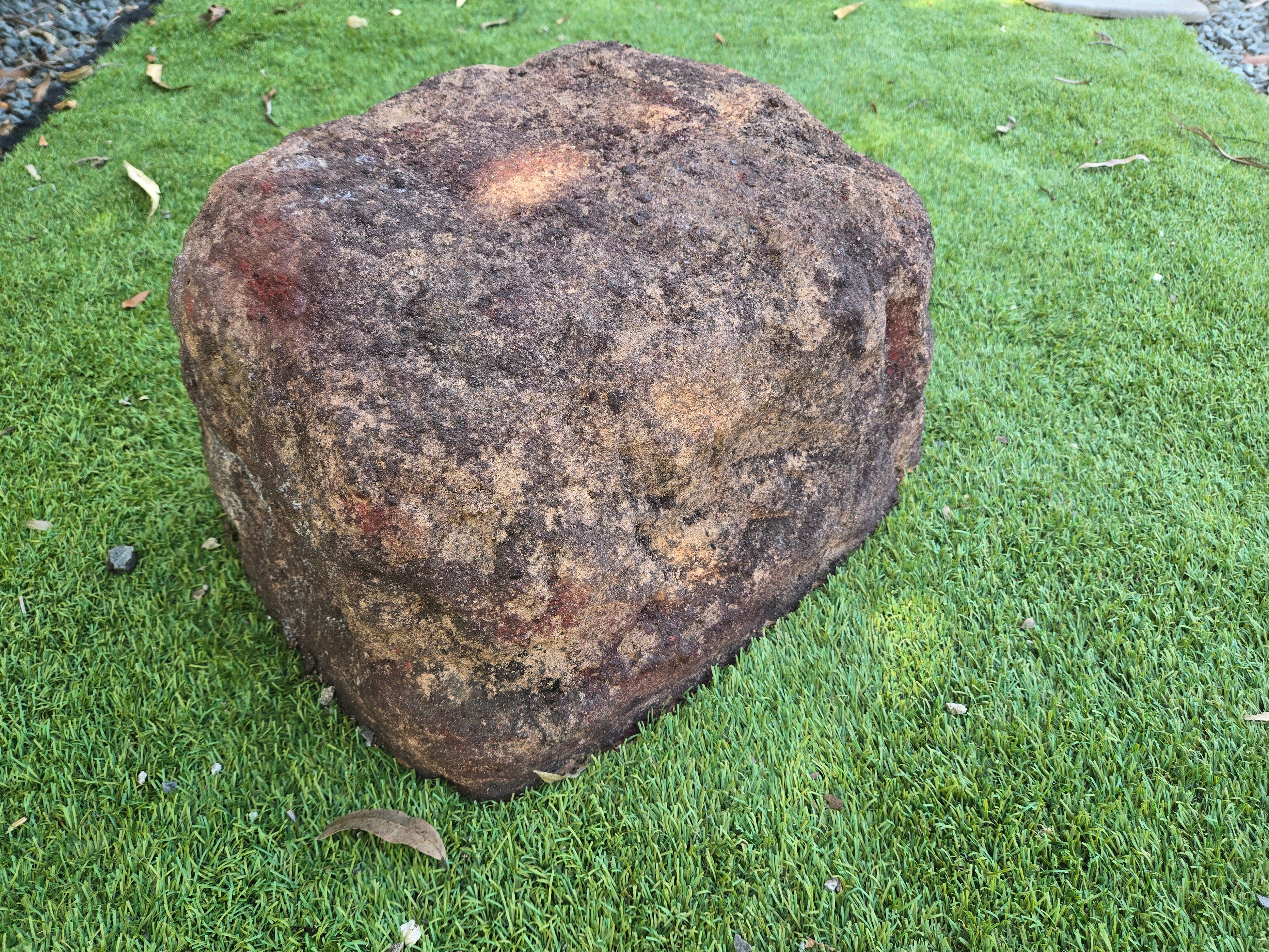 Memorial Rock Urn 2198 Large Double Brown