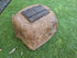 Memorial Rock Urn 2200 Large Double Brown