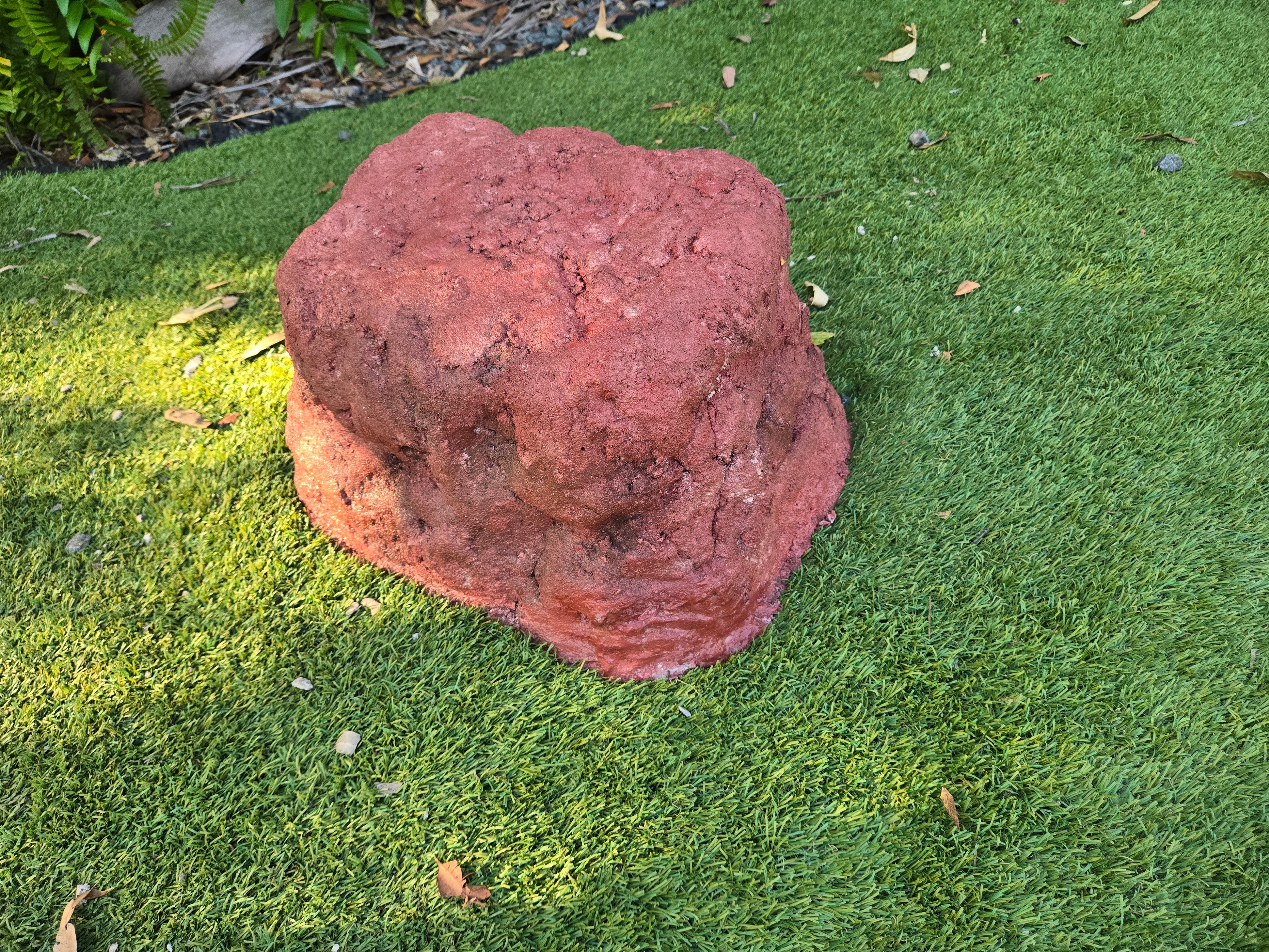 Memorial Rock Urn 2207 Large Red