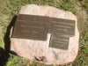 Quality Bronze Plaque Size 150mm x 100mm